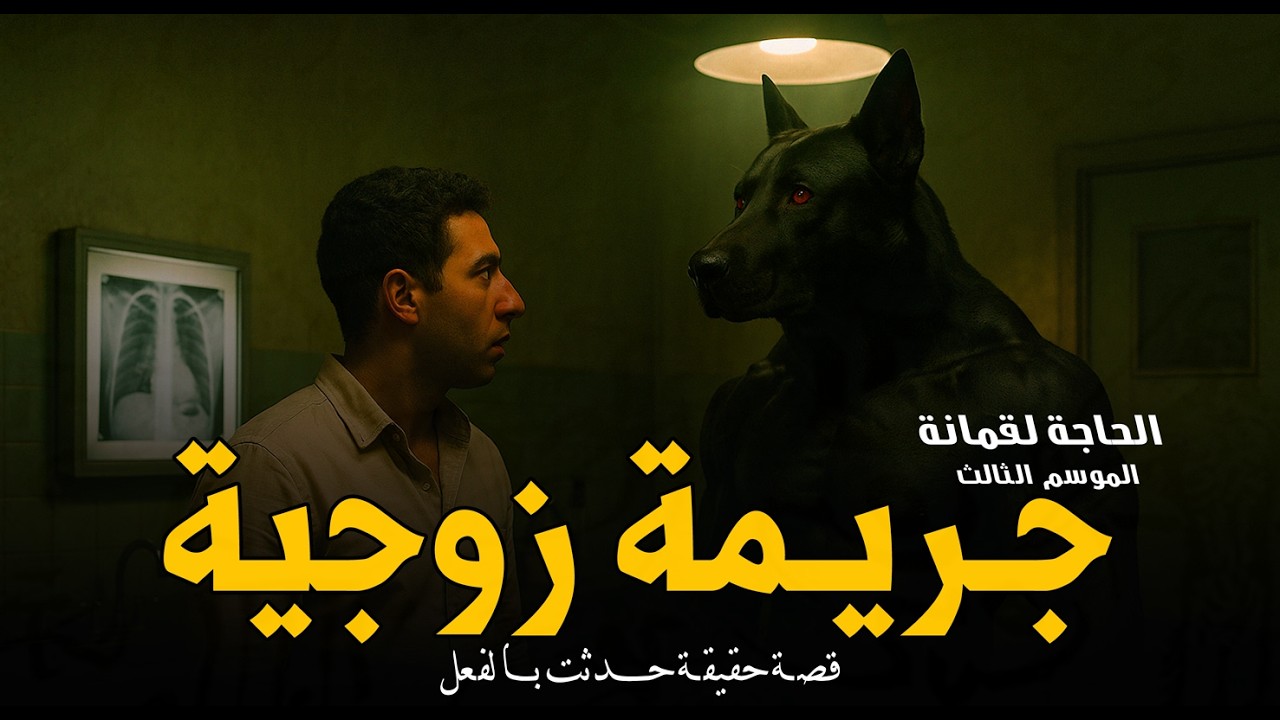 حدث بالفعل دكتور شاب يرتكب جريمة في حق زوجته لتحل عليه لعنة مُرعبة تطارده! قصص لقمانة | رعب رامي سمك