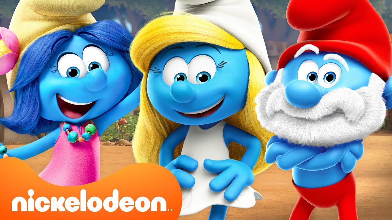 2 HORAS con los Pitufos 🔵 | Nickelodeon