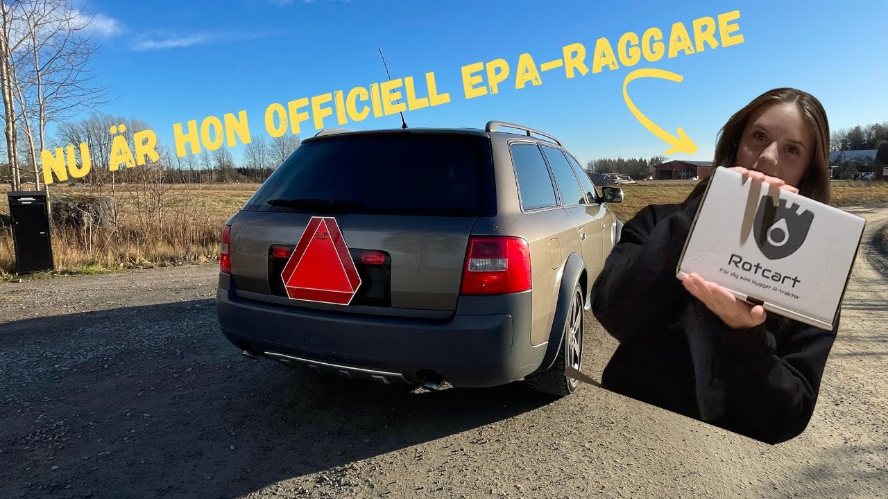 Nu är hon officiell EPA-raggare