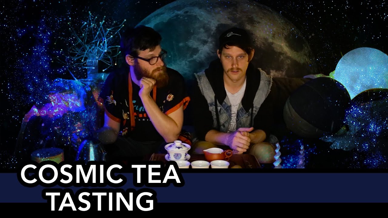Tea With The Twins ASMR : Cosmic Tea Tasting [Crinkling] [Tea] [Porcelain]