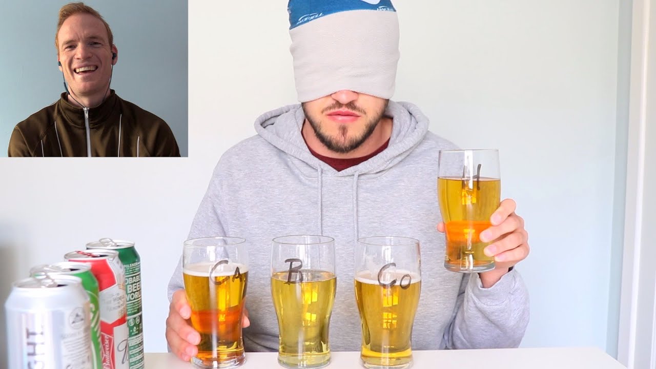 HEINEKEN COORS CARLSBERG BUDWEISER | Which is the Best Lager? | Blind Taste Test