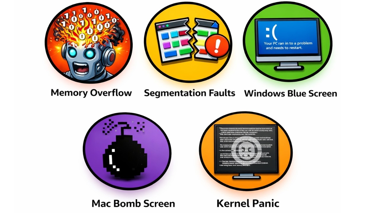 Every Computer Crash Explained in 8 Minutes