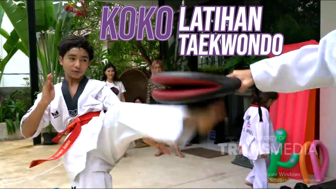 Kerennya Koko Betrand Latihan Taekwondo Di Rumah Jedar | DIARY THE ONSU (22/6/20) P3