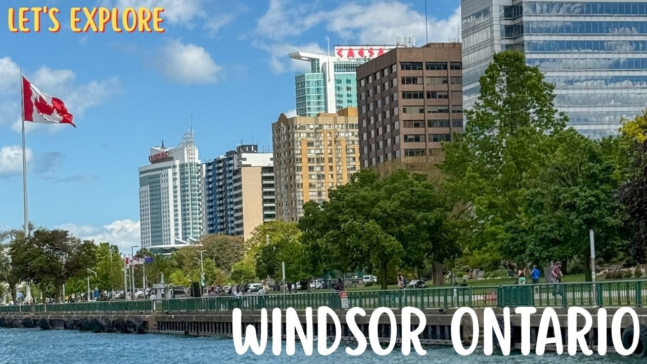 Let's explore Windsor City, Ontario, Canada 🇨🇦