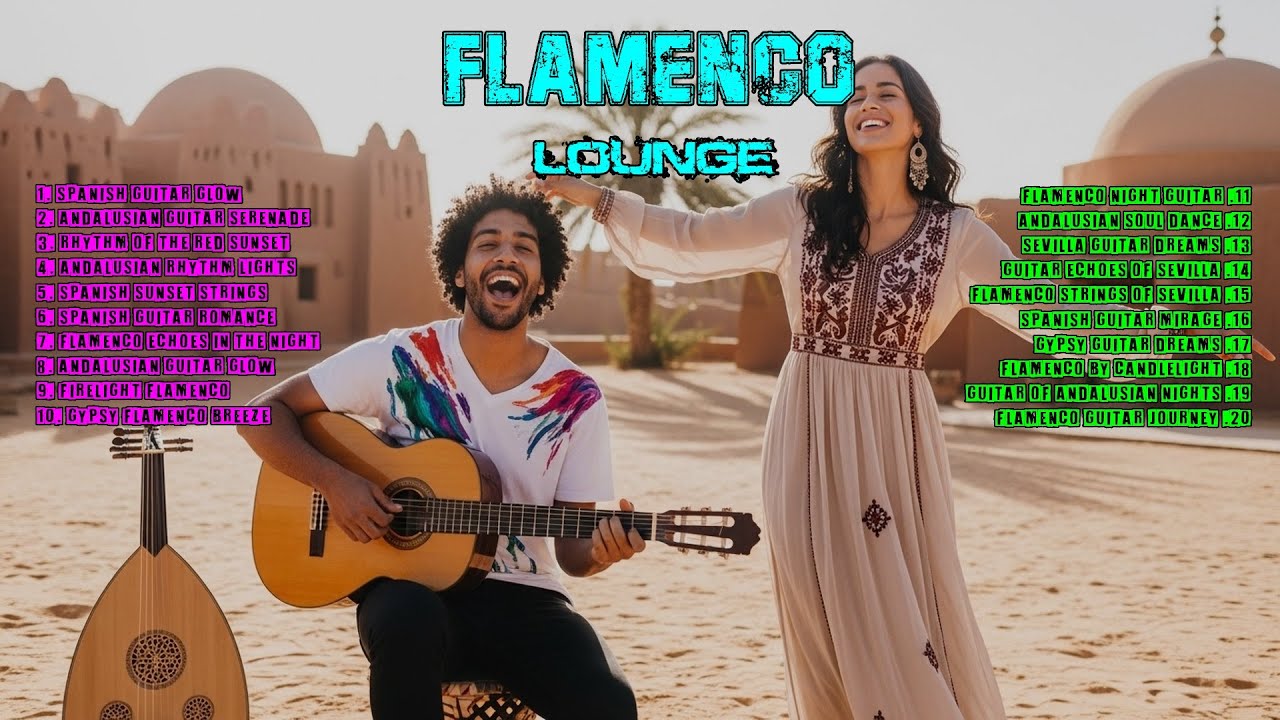 Fusión Flamenca Increíble con Guitarra Violín y Acordeón Música Española Llena de Pasión