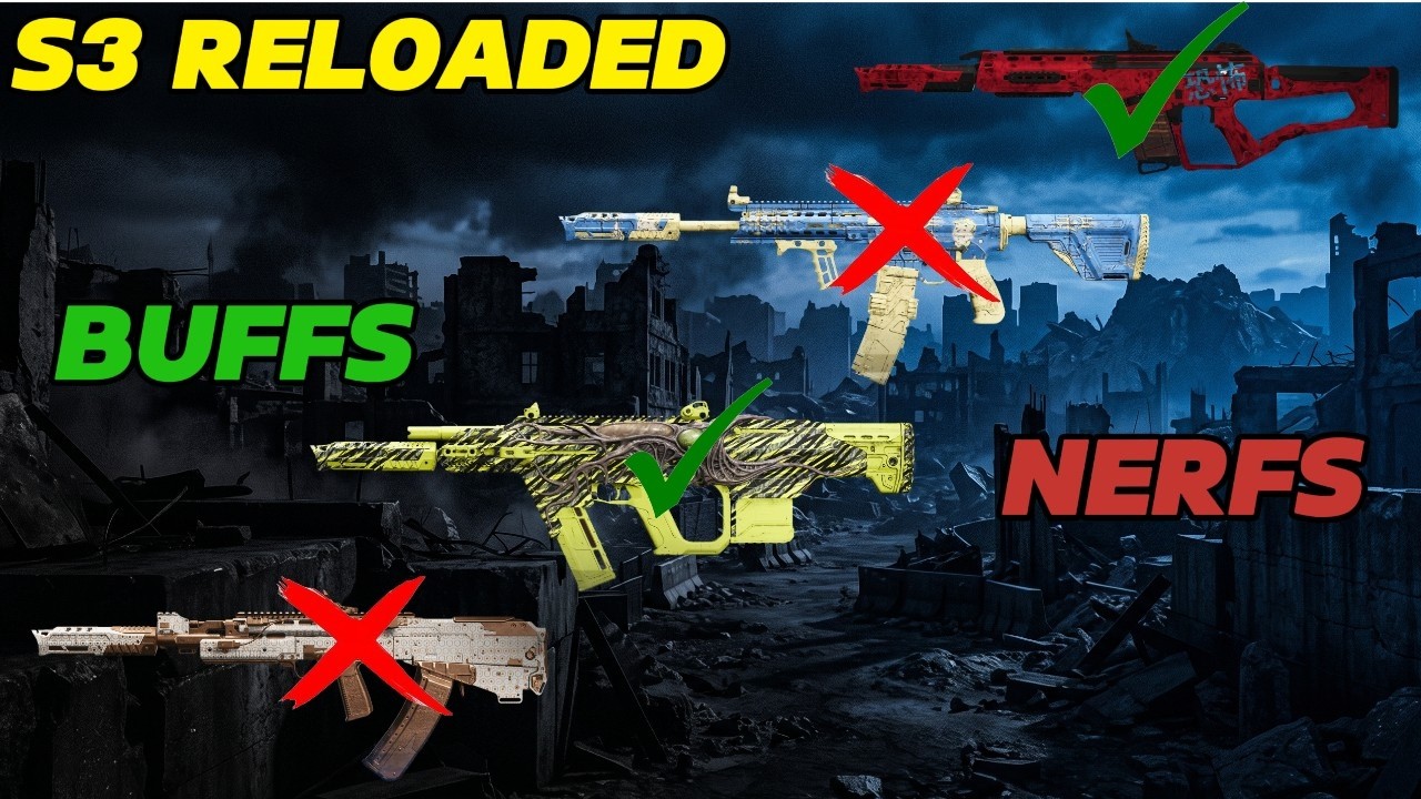 MK35 ISR исчезла | Улучшения, ослабления и сборки в 3 сезоне Reloaded