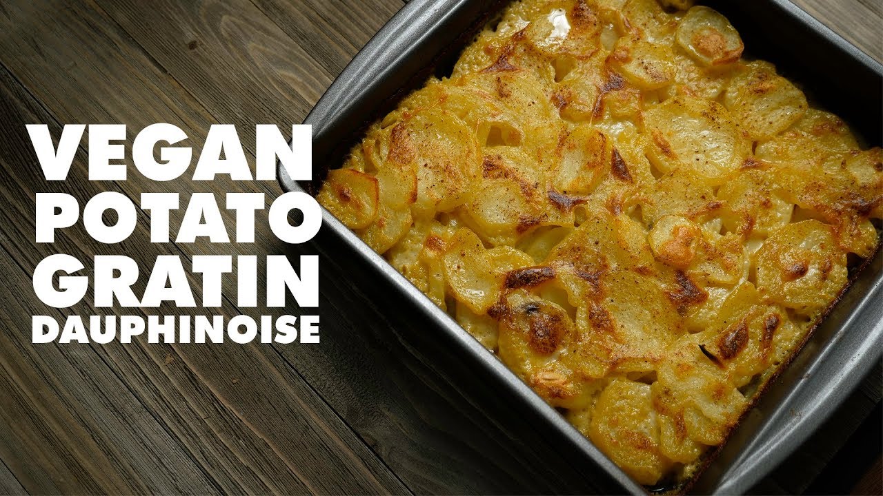 Vegan Potato Gratin Dauphinoise