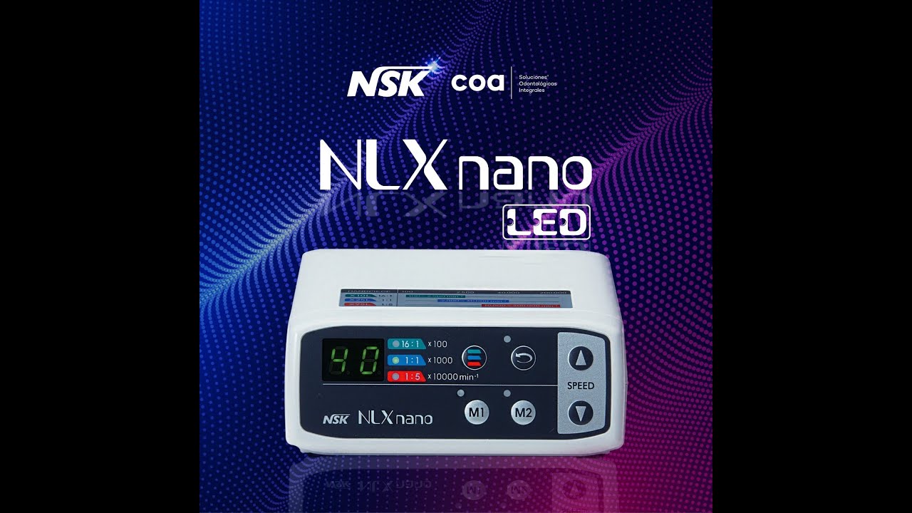 NLX Nano - NSK/ Pequeño, potente y silencioso!!!