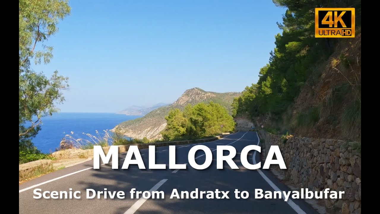 Mallorca - Driving from Andratx to Banyalbufar