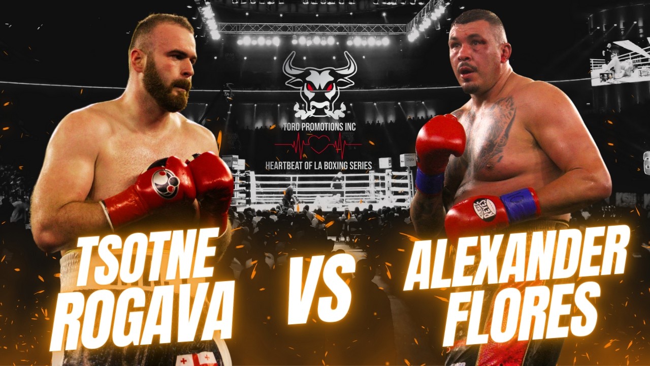Tsotne Rogava vs Alexander Flores - WBC USA Heavyweight Boxing Title | Full Fight (Highlights HD)