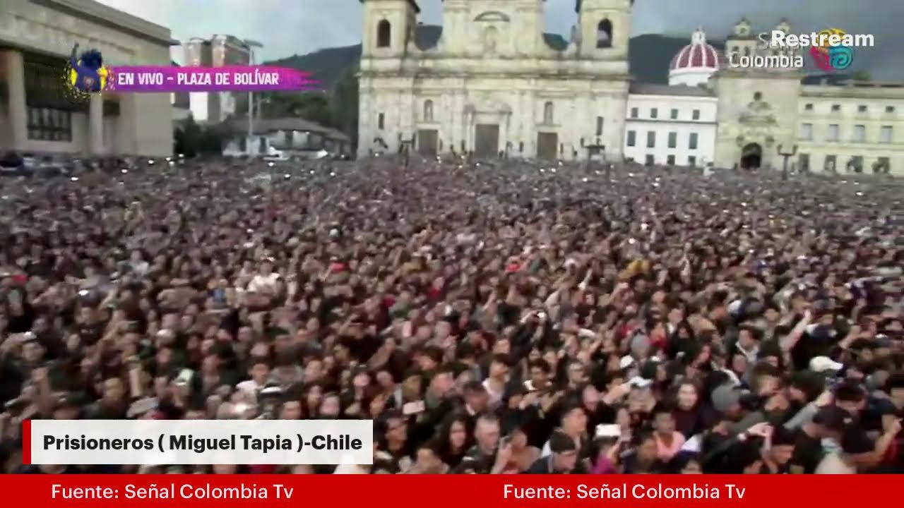 Prisioneros - Chile (Miguel Tapia) en el Concierto de la Esperanza Latinoamérica Migrante Resiste