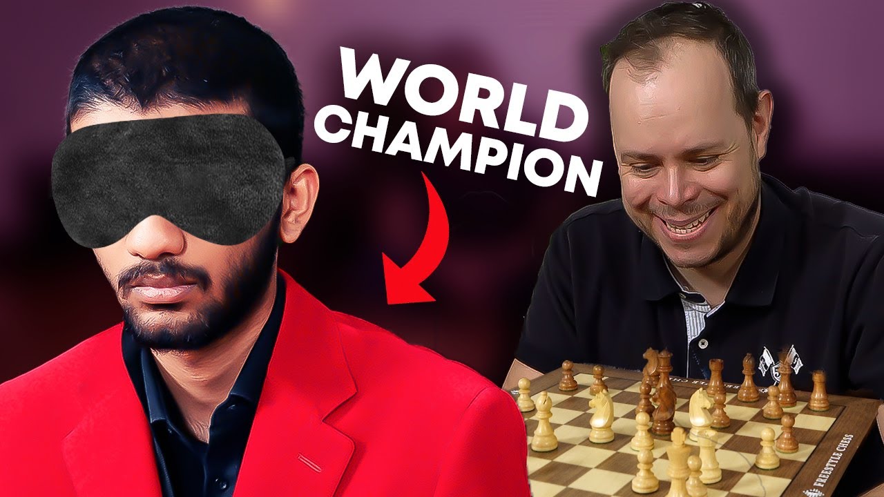 We Tested Gukesh&rsquo;s Blindfold Chess Skills
