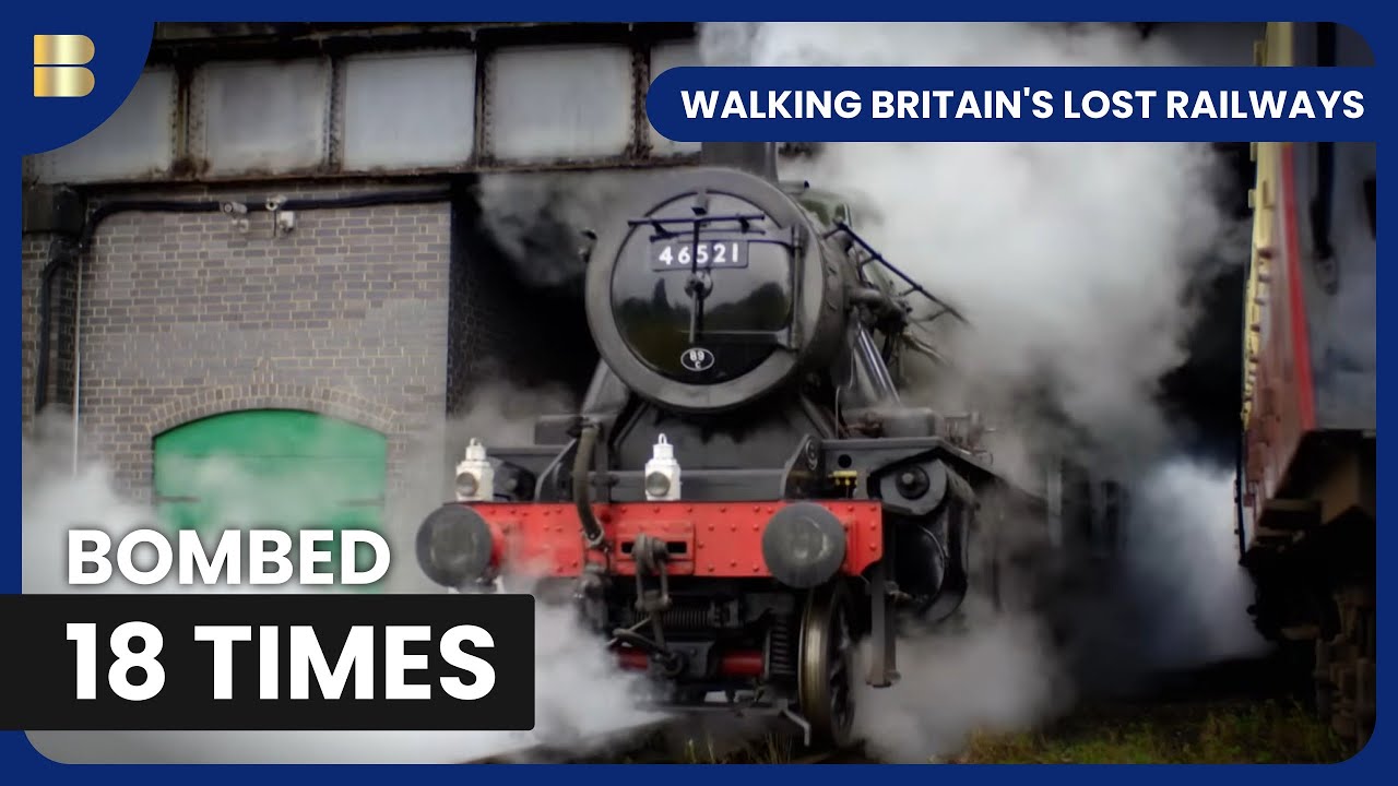 Wartime Hero Railway Bombed 18 Times in Kent | Walking Britain's Lost Railways