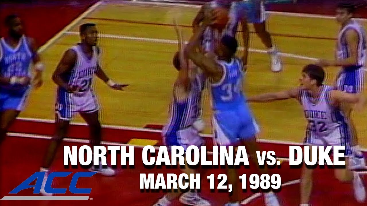 North Carolina vs. Duke Championship Game | ACC Men's Basketball Classic (1989)