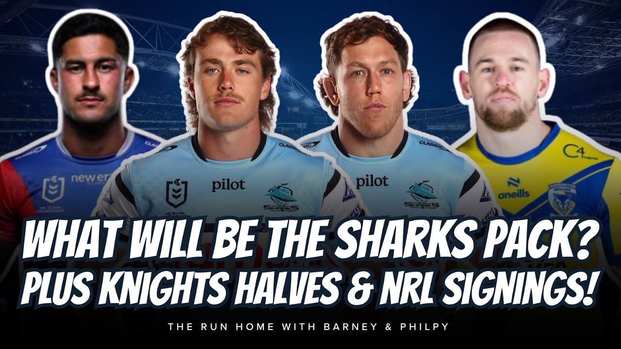 #NRL | How will the Sharks' pack line-up in 2026, who will be the Knights' halves & NRL signings!