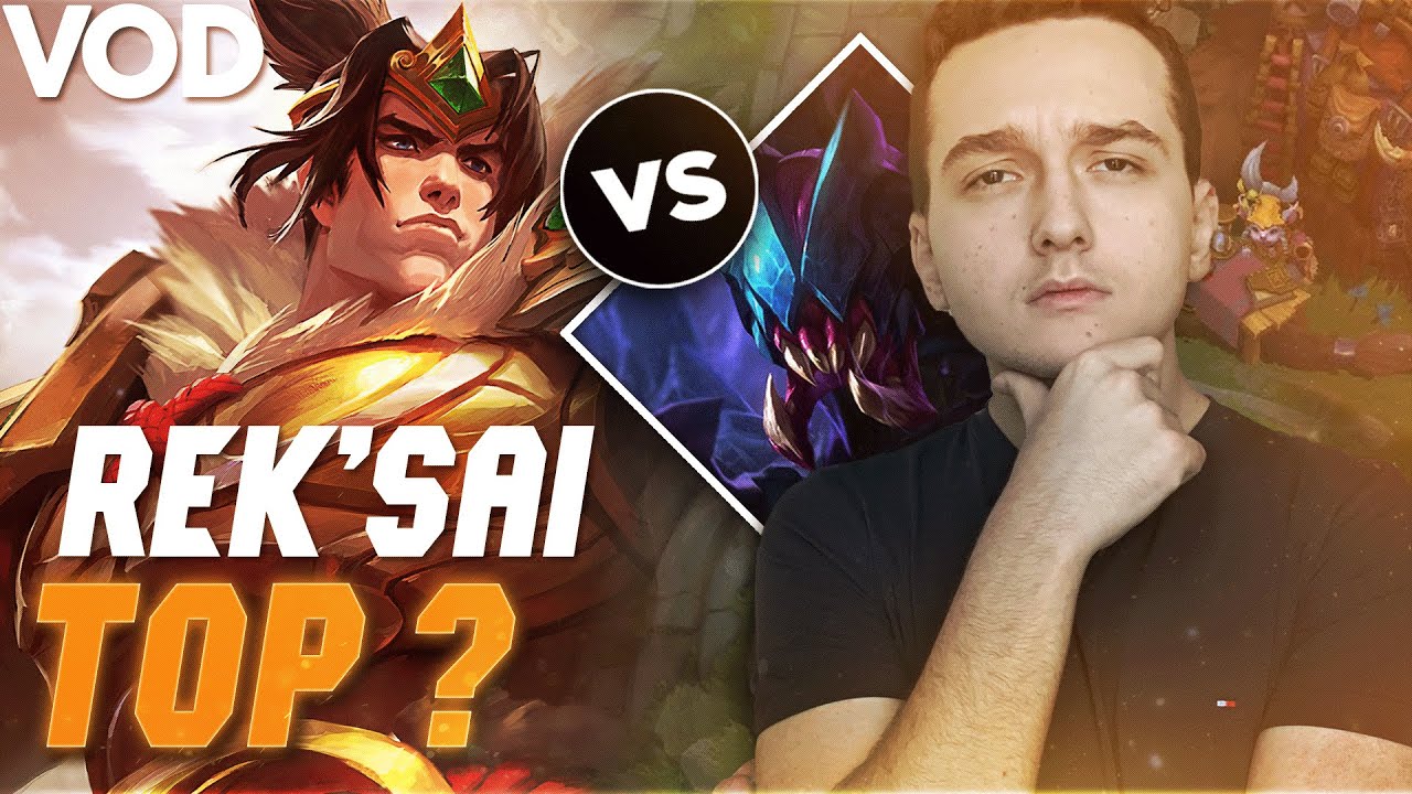 JE CARRY CONTRE SON PICK EXOTIQUE - SoloQ Challenger Top - Garen vs Rek'Sai - Patch 14.11