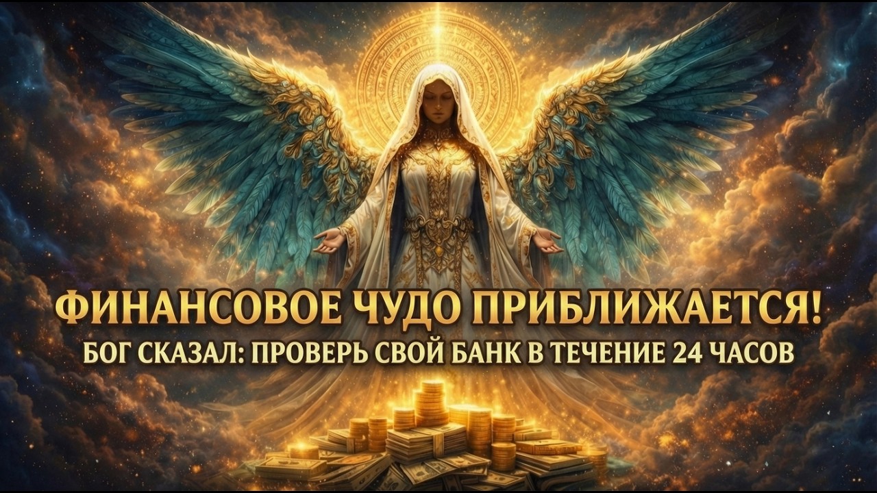 🔴АРХАНГЕЛ МИХАИЛ ГОВОРИТ:ФИНАНСОВОЕ ЧУДО ПОСТУПАЕТ НА ТВОЙ СЧЁТ.ПРОВЕРЬ СВОЙ БАНК В ТЕЧЕНИЕ 24 ЧАСОВ