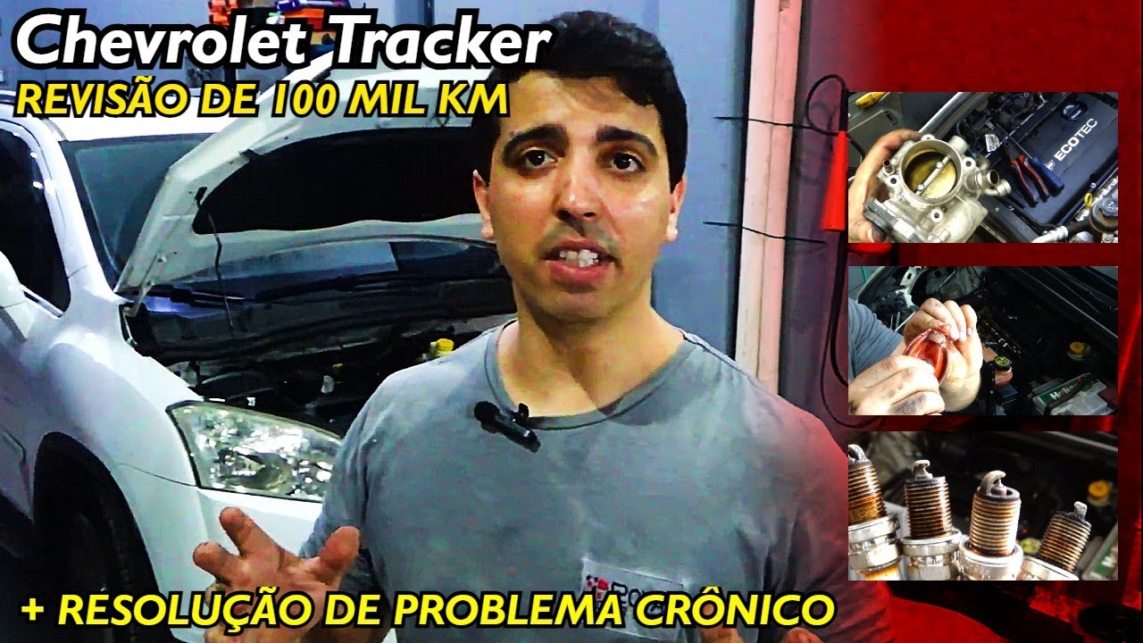 Chevrolet Tracker 1.8 16v - Revisão aos 100 mil km e defeito crônico resolvido