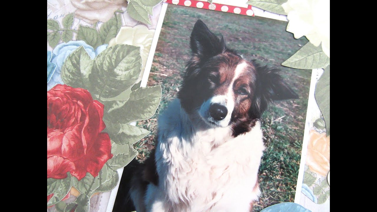 Easy beginner scrapbooking - Rusty