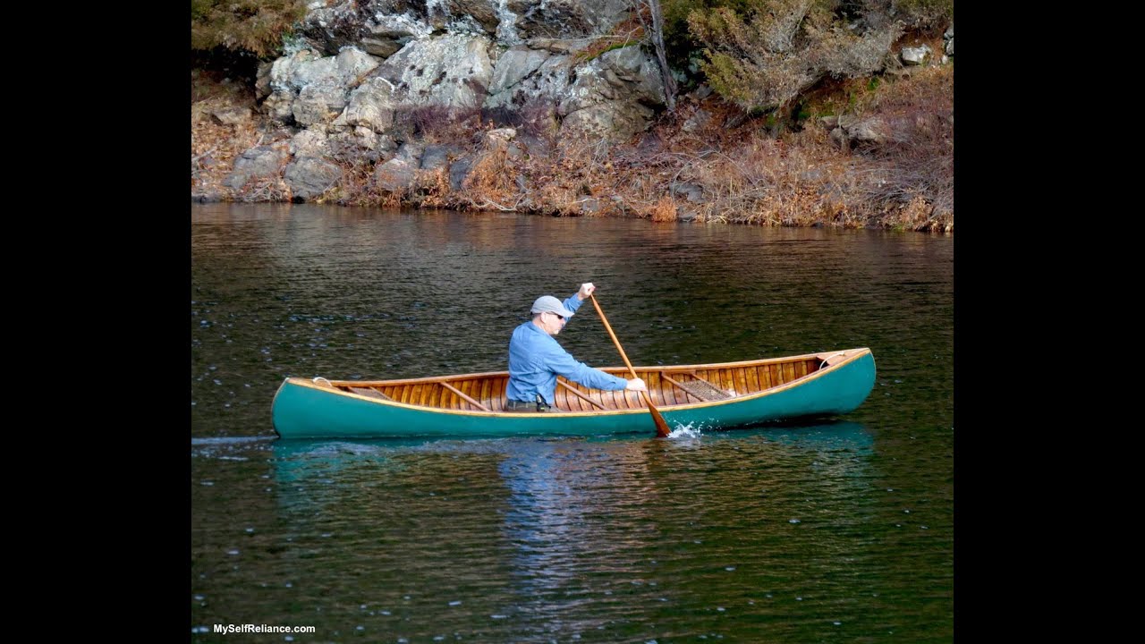 Last Paddle of 2015 - Solo Paddle Strokes