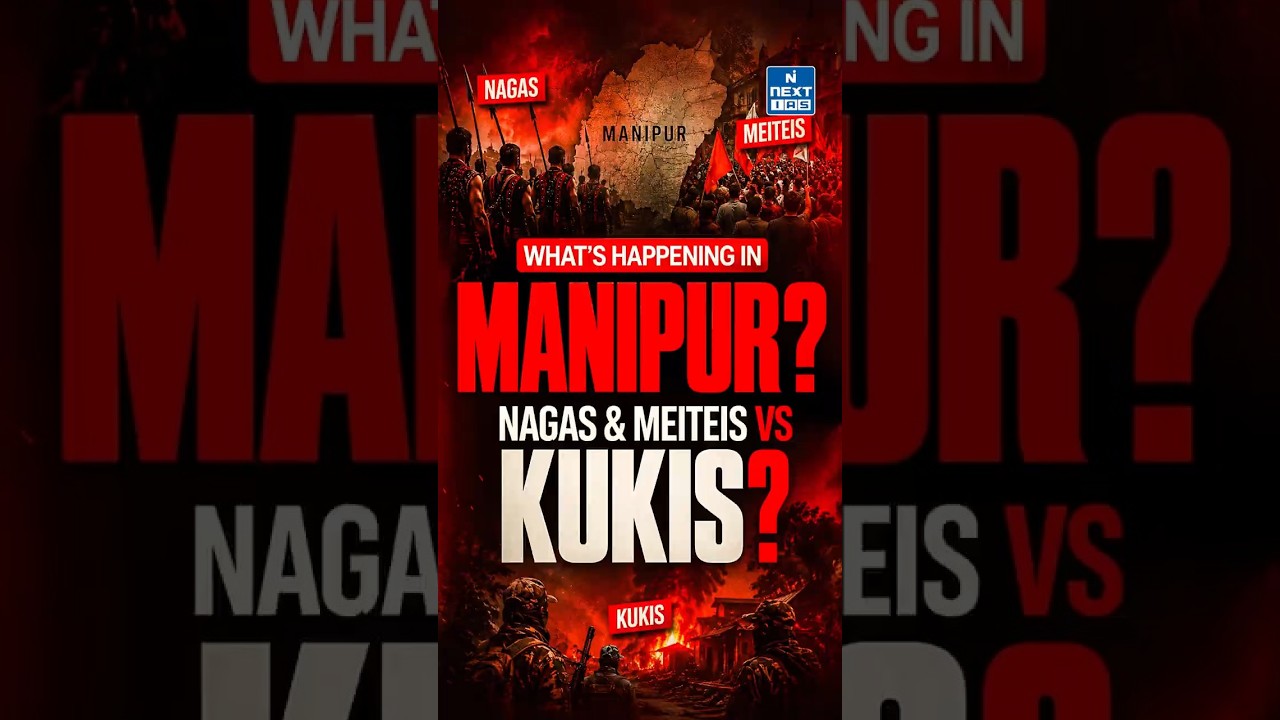 Why Manipur Violence Is No Longer Just Meitei vs Kuki | Naga Protests Explained | NEXT IAS