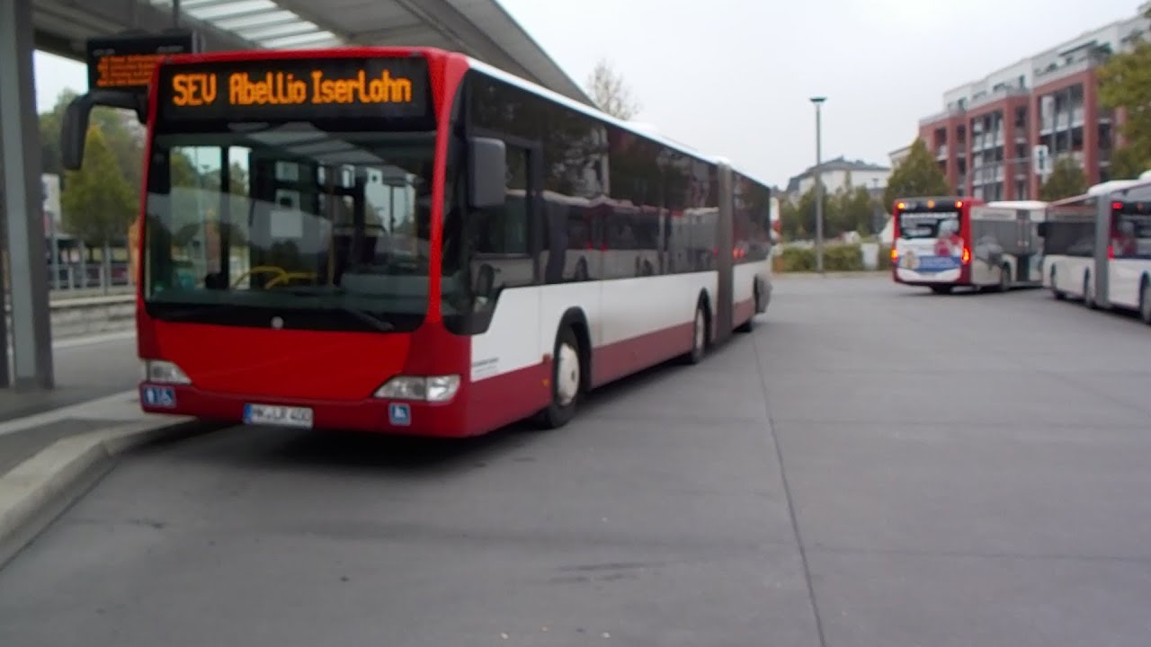 Schienenersatzverkehr von Iserlohn nach Letmathe 14.10.20