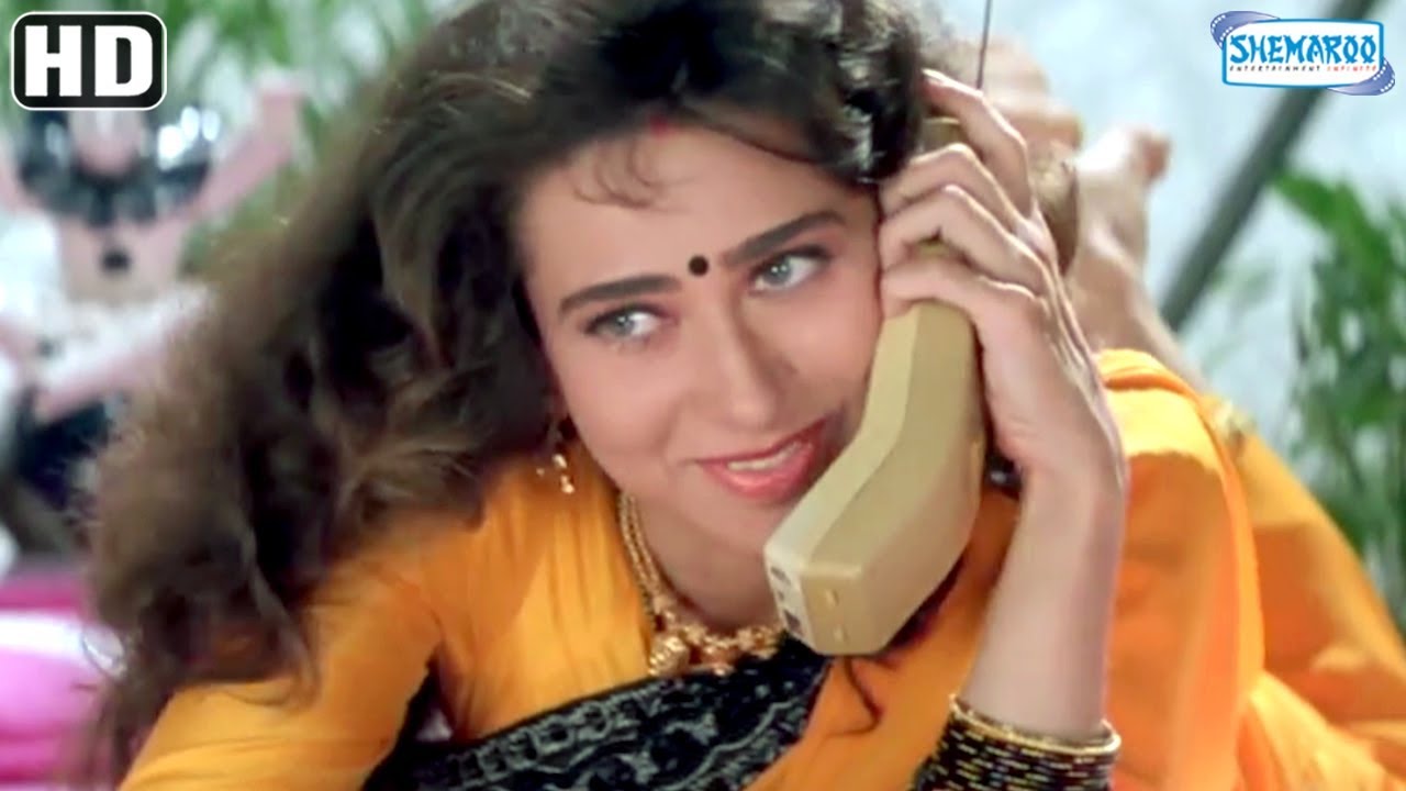 Salman Khan Surprises Karishma Kapoor - Jeet {1996} - Hit Bollywood Movie