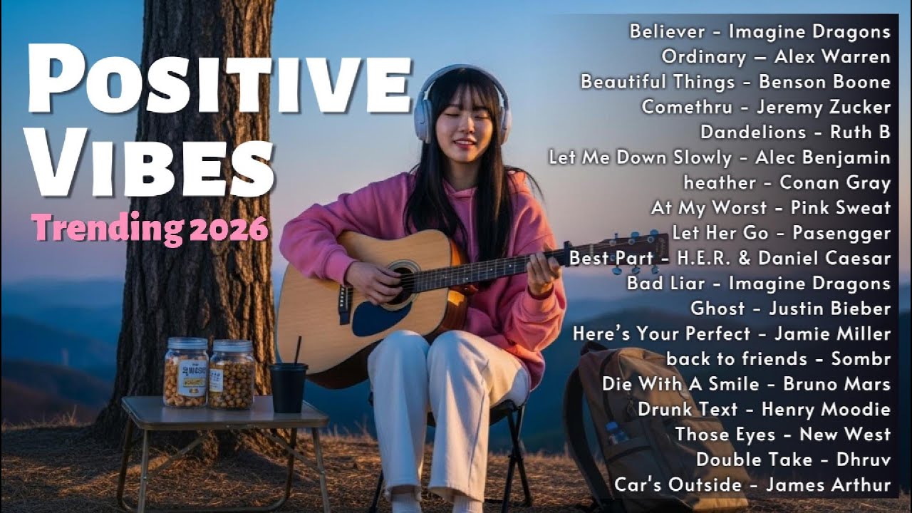 Positive Vibes 2026 — Trending Pop Songs 🎧🍃 English Playlist | Smooth & Deep