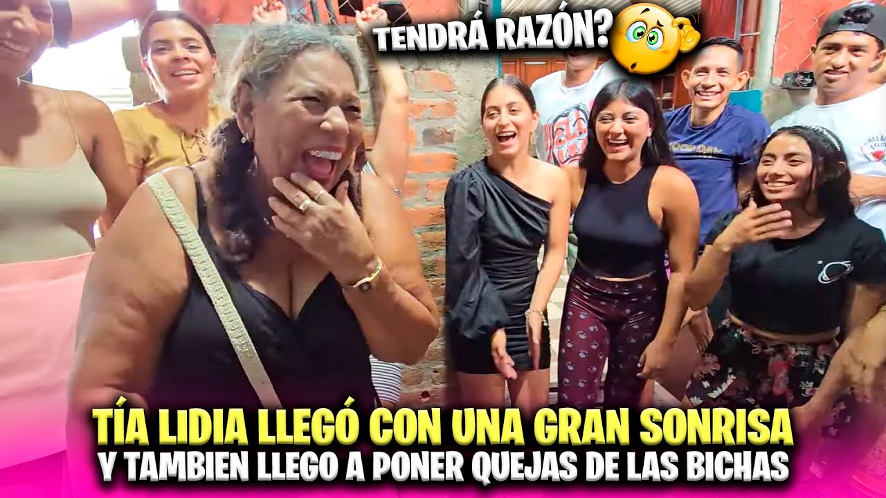 Llegó tía Lidia con una gran actitud y a darles una lección a las Bichas nuevas. Se dieron parrandas