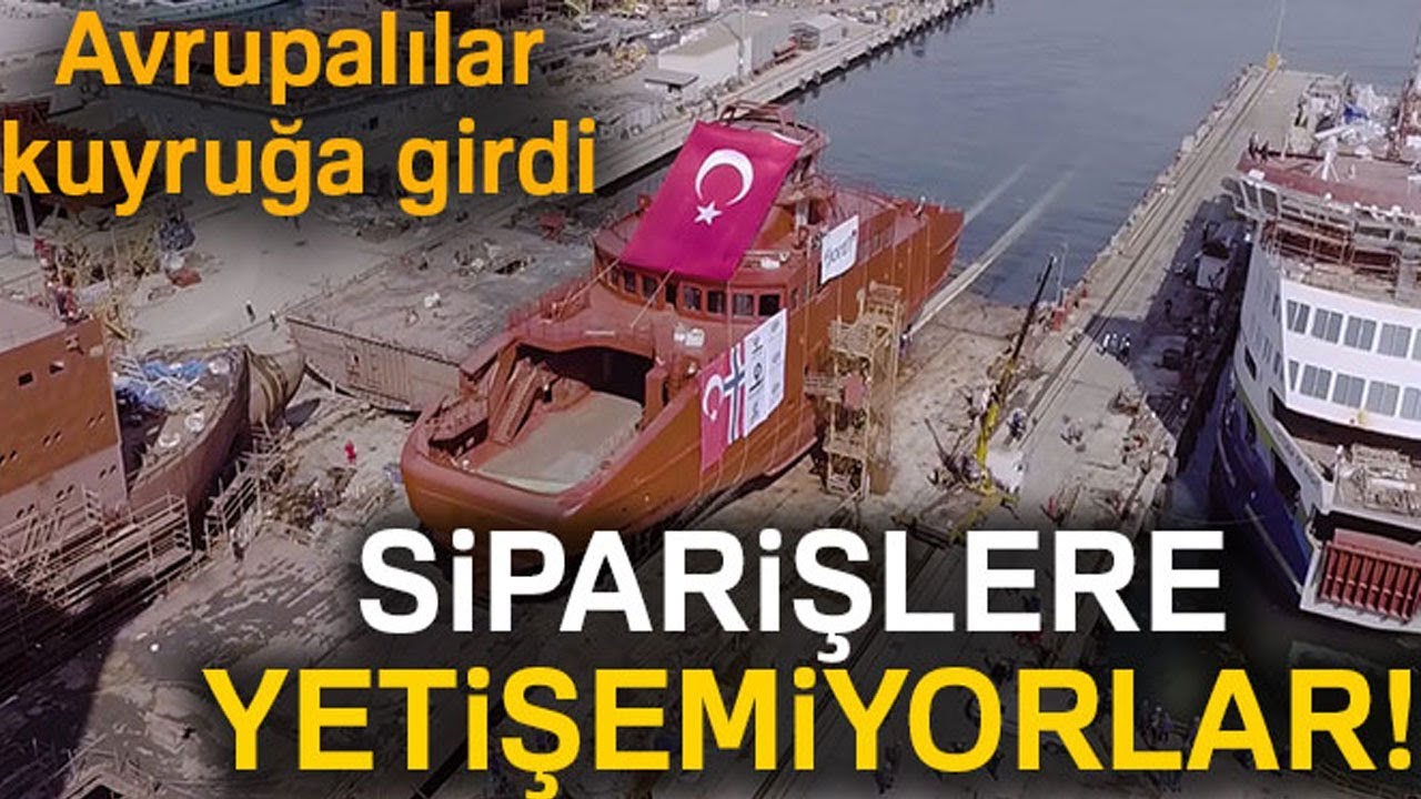 Yalova'daki Tersaneler 2022'ye Kadar Dolu, Gemi Talebine Yetişemiyor