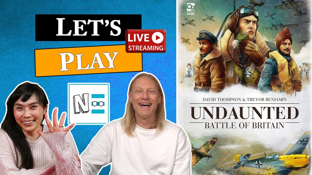 Let's Play UNDAUNTED: BATTLE OF BRITAIN - Live Board Game Playthrough & Review e143
