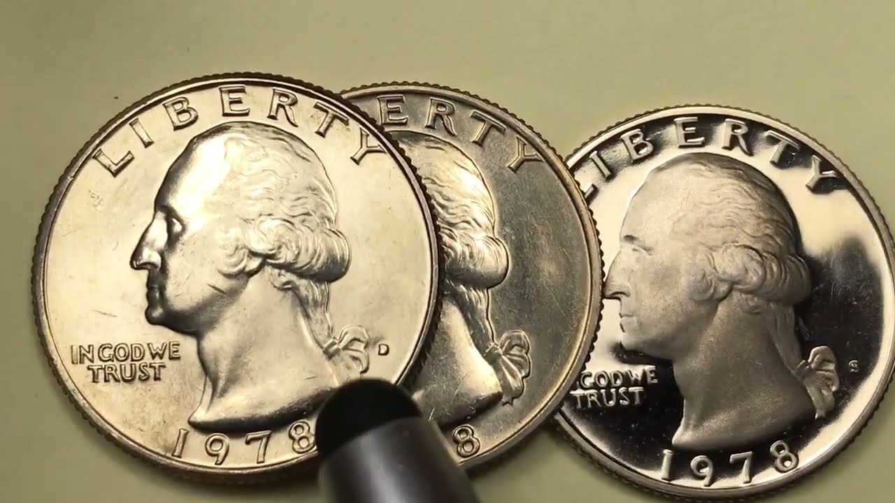 1978 United States Quarters - $1700 For Best D - US Washington Coins