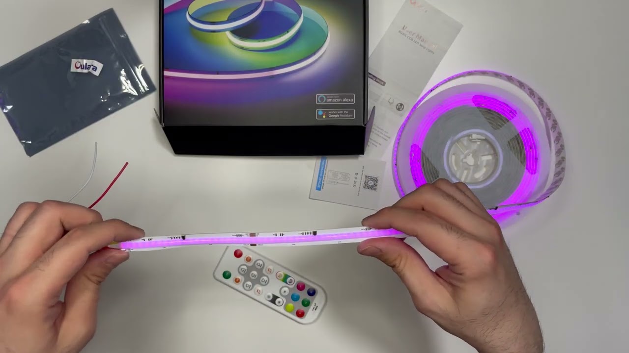 🌈 WiFi RGB LED Strip | Smart Alexa + Google Home Light Review 🔥