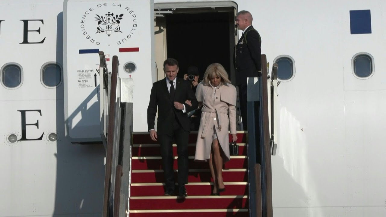 French President Macron arrives in South Korea for a state visit | AFP