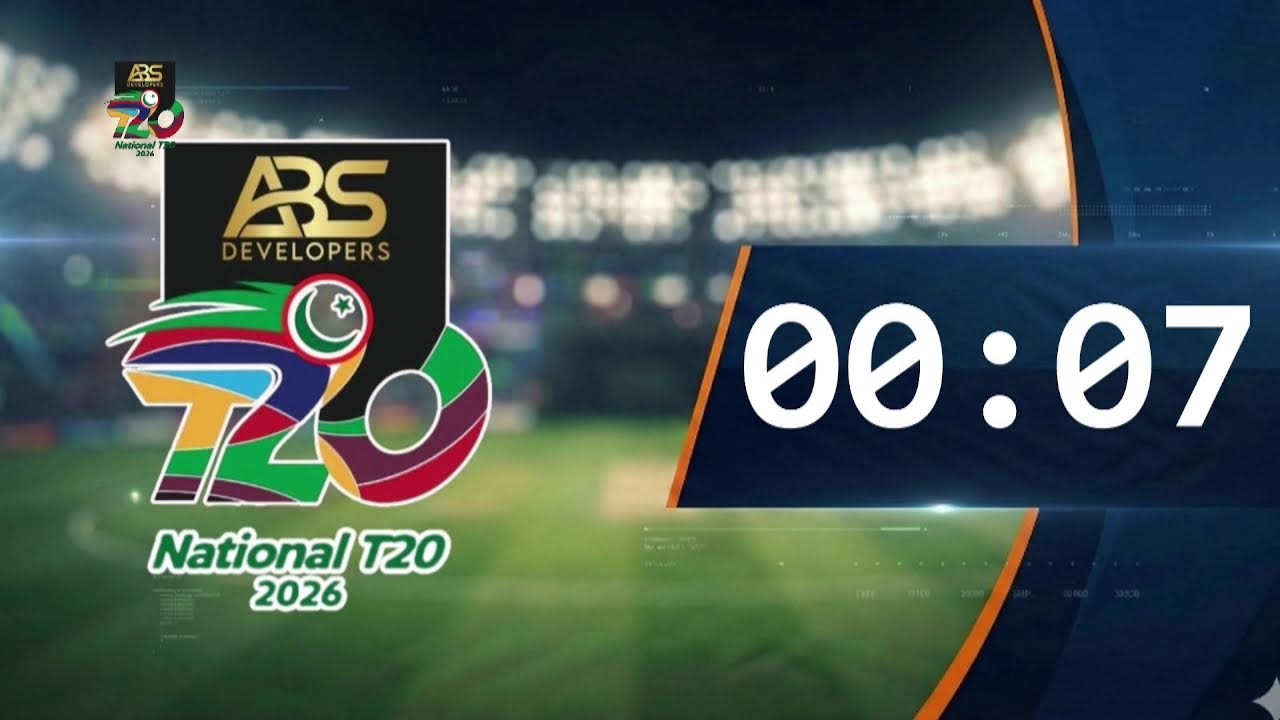Live | Abbottabad  vs Lahore Whites |  Semi Final 02 | ABS Developers National T20 Cup 2026 | MZA1K