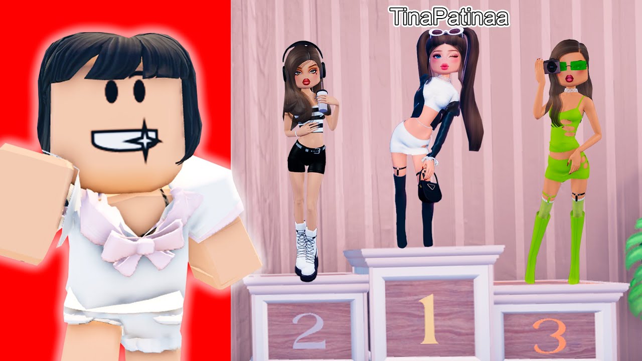 NUESTRA BEBÉ DEVORA LA PASARELA en DRESS TO IMPRESS ROBLOX!