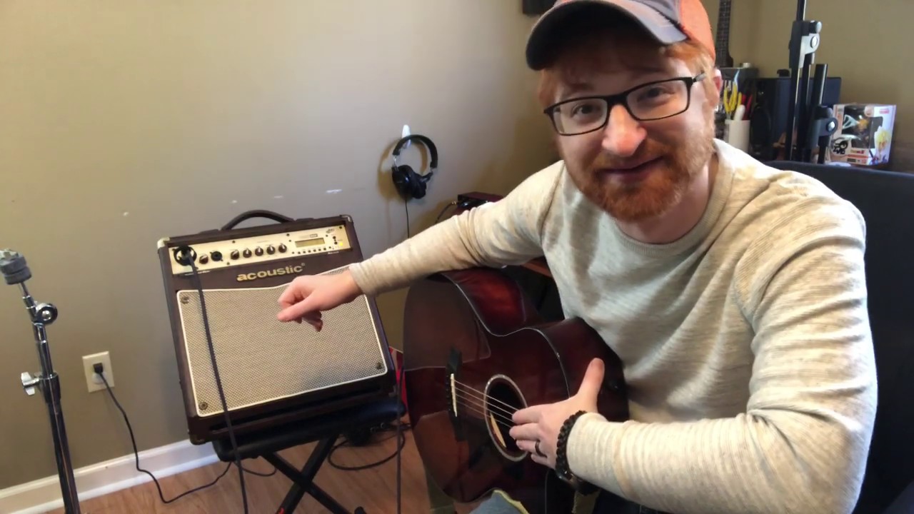 Acoustic A40 40w Acoustic Guitar Amp Review