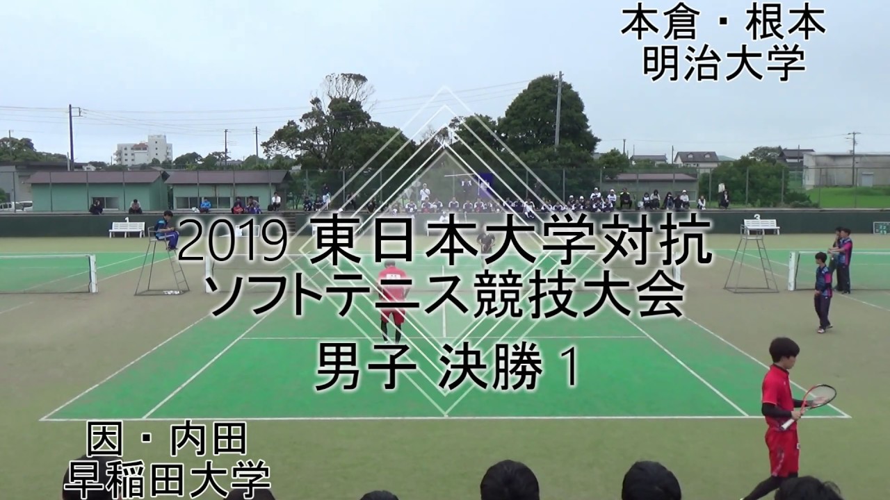 '19 東日本インカレ 大学対抗 男子 決勝 1