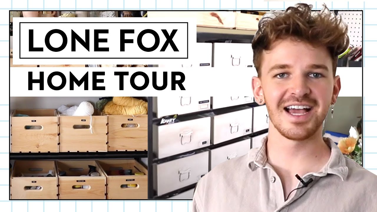 Drew Scott of Lone Fox Shows How He Keeps His Studio Organized | Good Housekeeping