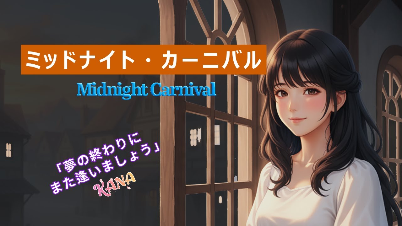【MV】AIシンガーKANA「ミッドナイト・カーニバル」｜80年代シティポップ｜眠れない夜に