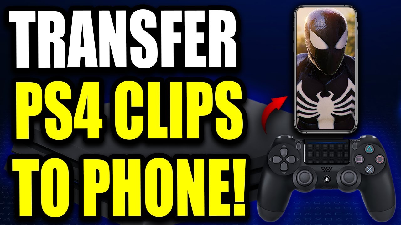 Как ПЕРЕНЕСТИ КЛИПЫ с PS4 на ТЕЛЕФОН! (100% работает на Android и iOS, без USB!)