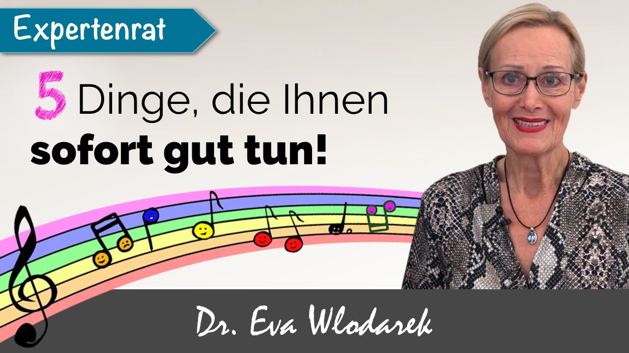 Diese 5 Dinge tun Ihnen sofort gut. F&uuml;r mehr Energie und positive Stimmung!