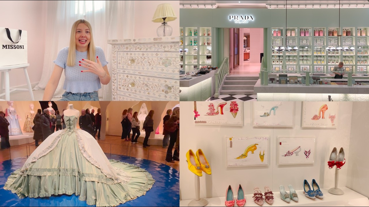 Marie Antoinette Style at The V&A and Prada cake at Harrods