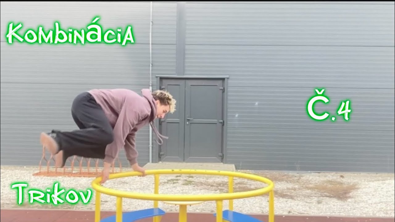 Kombinácia parkour trikov 4🔥☑️