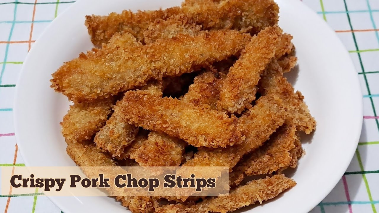 Crispy Pork Chop Strips