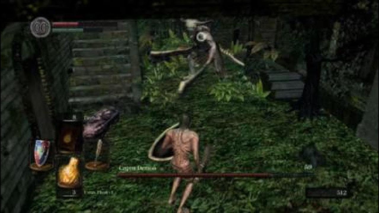 DARK SOULS: REMASTERED Capra Demon SL1 (naked/club/shield only)