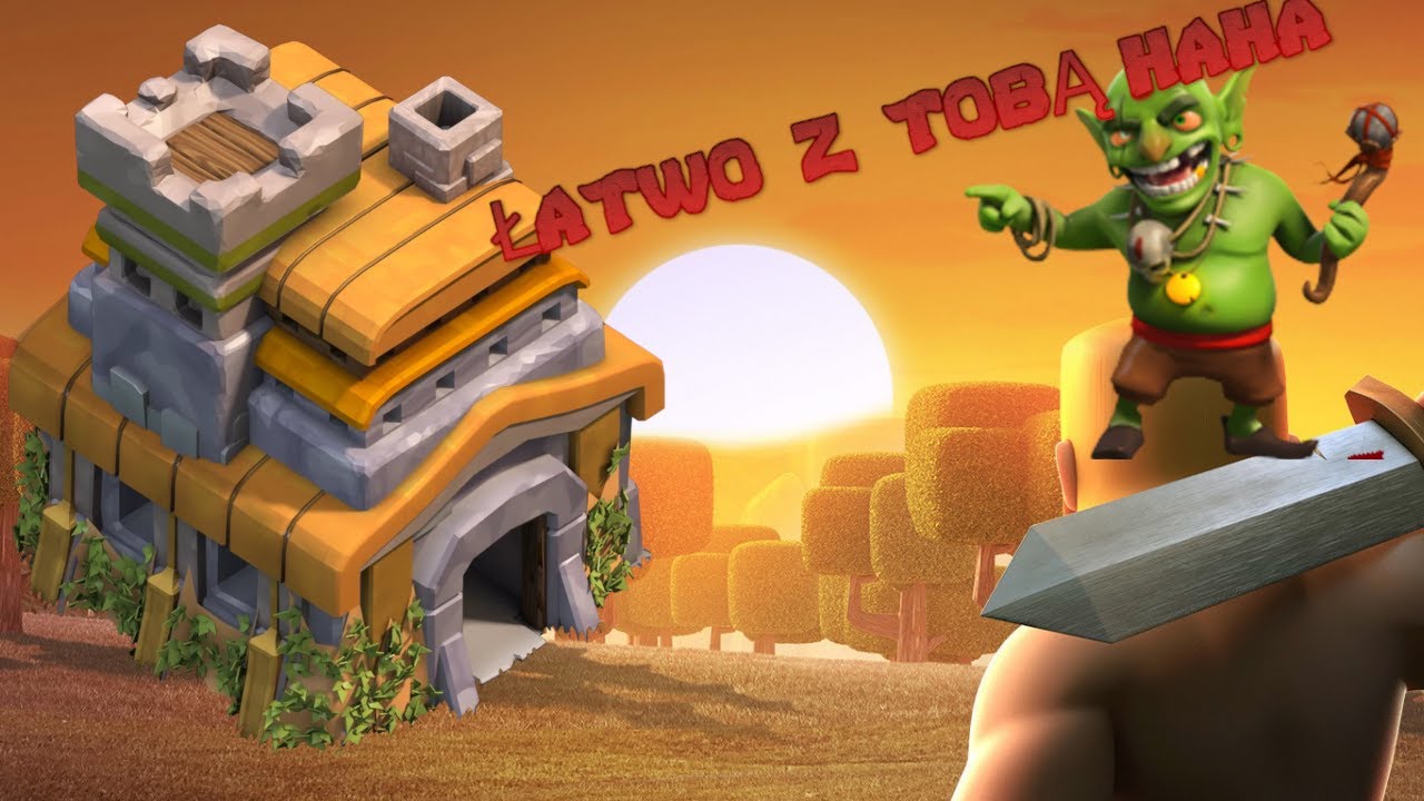 TH7 miażdży goblinów CZY ONI nas? Clash of Clans POLSKA