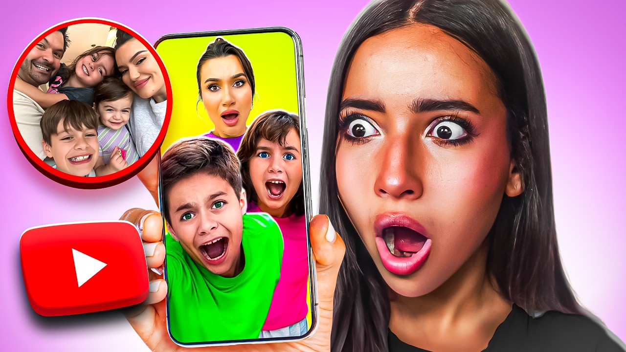 Je RÉAGIS aux VIDÉOS de la Famille Ventura !