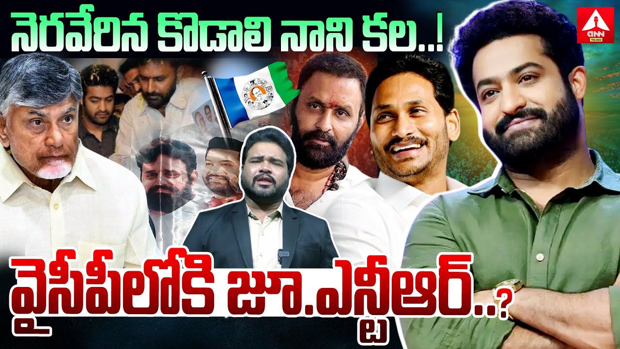 వైసీపీ లోకి జూ. ఎన్టీఆర్..? | Jr.NTR Joins YSRCP Party | Kodali Nani | YS Jagan | ANN Telugu