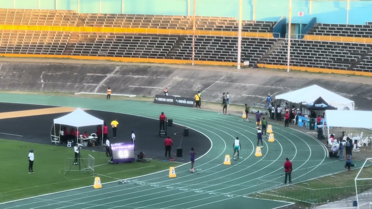 Carifta Trials 2026 under 17 Boys 400 Meter Final